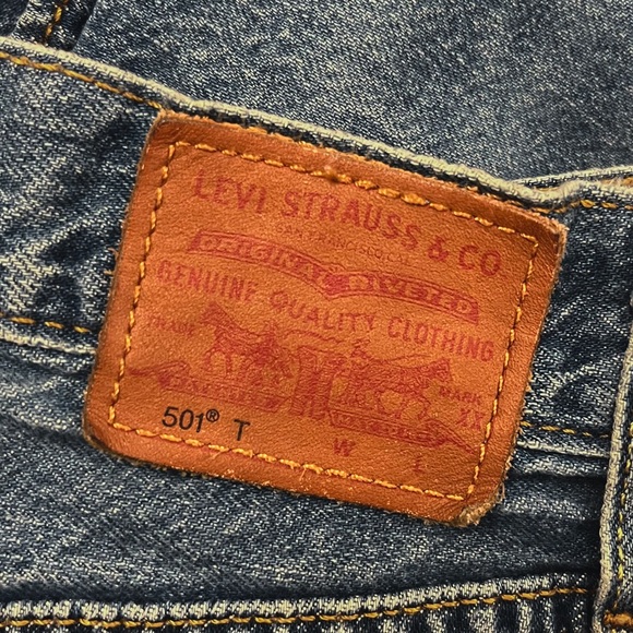 👖 Levi’s 501 Slim Taper Mid-rise Jeans (Medium Wash) 👖 - Picture 5 of 9